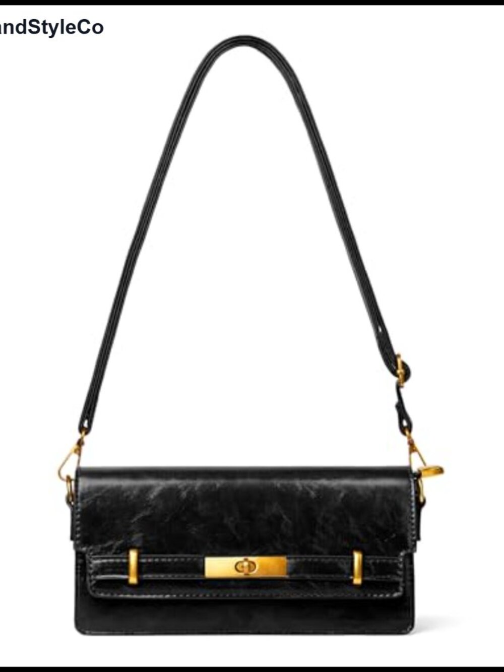 Vegan Leather Flap Crossbody Bag Women Small Shoulder Purse Clutch Handbag